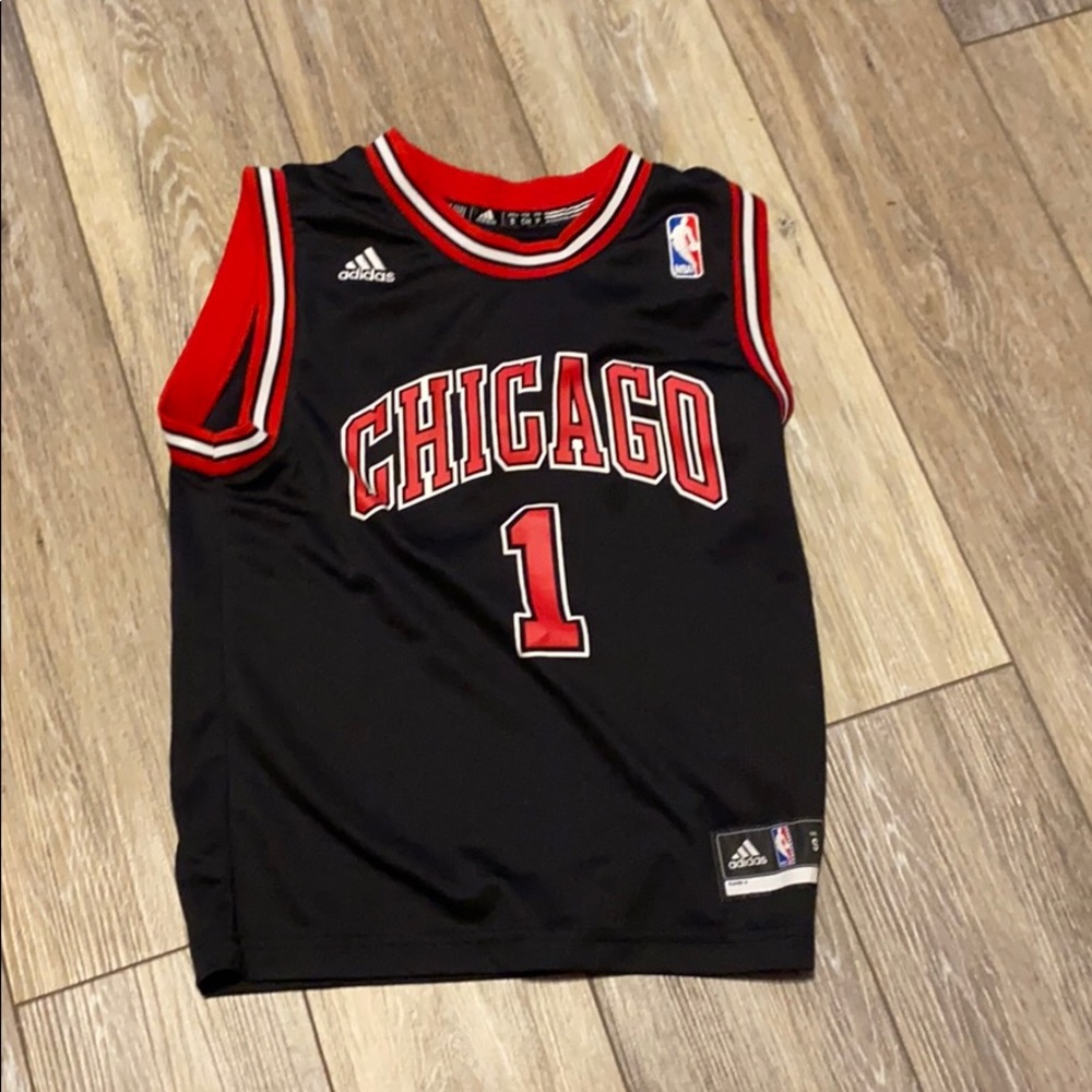 YOUTH small Derrick rose NBA jersey